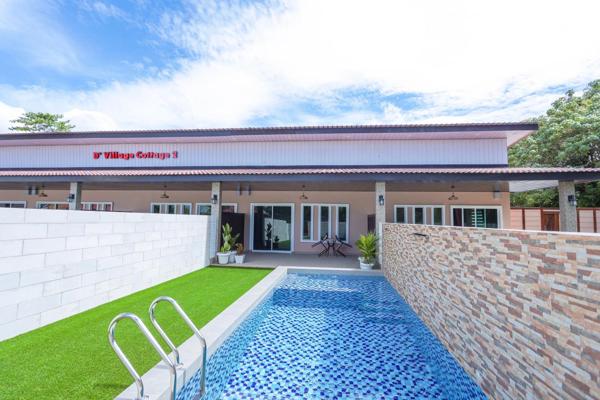 D' Village Cottage 2 - Private Pool Villa Pantai Cenang  Bagian luar foto